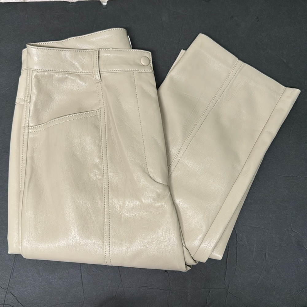 Wilfred Vegan Leather‎ Birch Rebel Pant Size 8